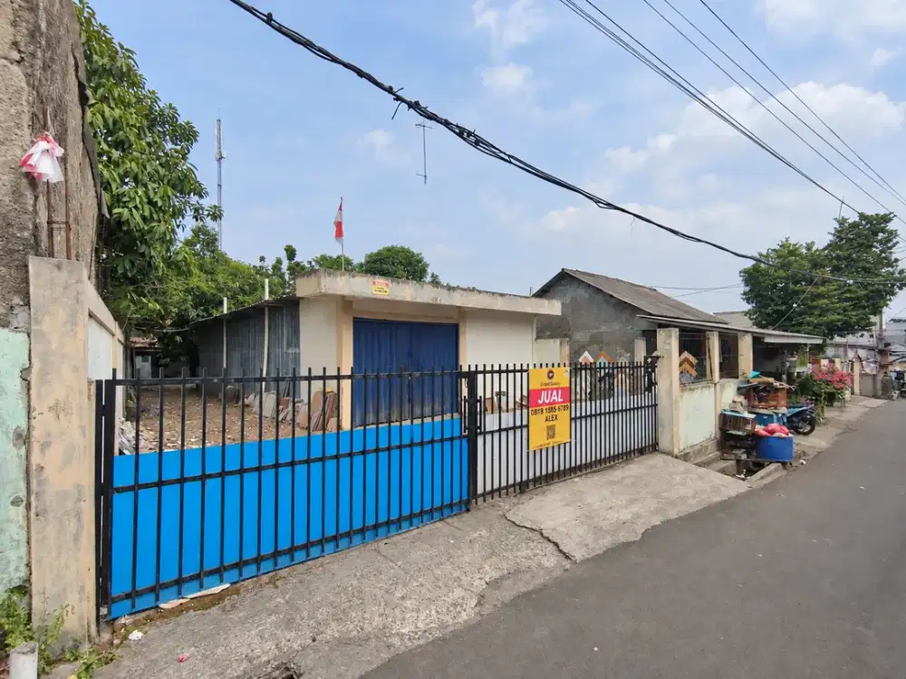 Gudang LT 400 m² di Cimuning Mustika Jaya Bekasi – Cocok untuk Gudang & Usaha