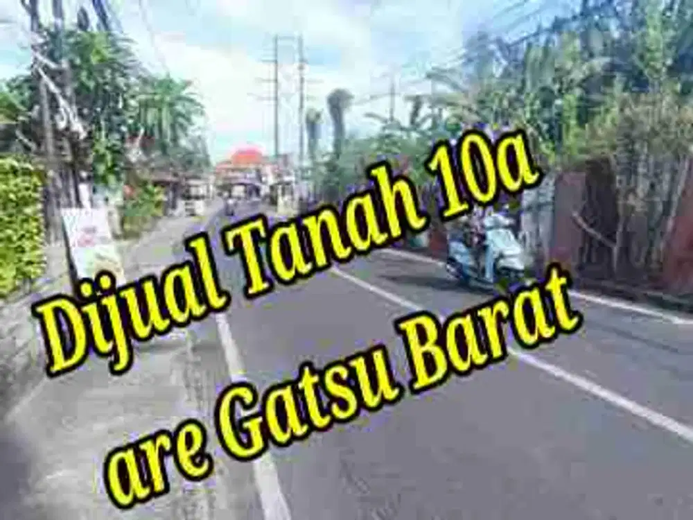 Dijual Tanah 10a di Jln induk Tunjung Sari Gatsu Barat Denpasar Bali