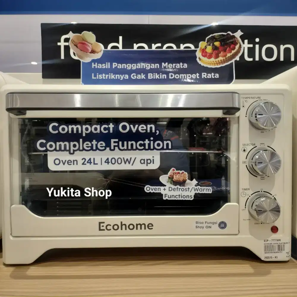 OVEN LISTRIK ECOHOME 24L