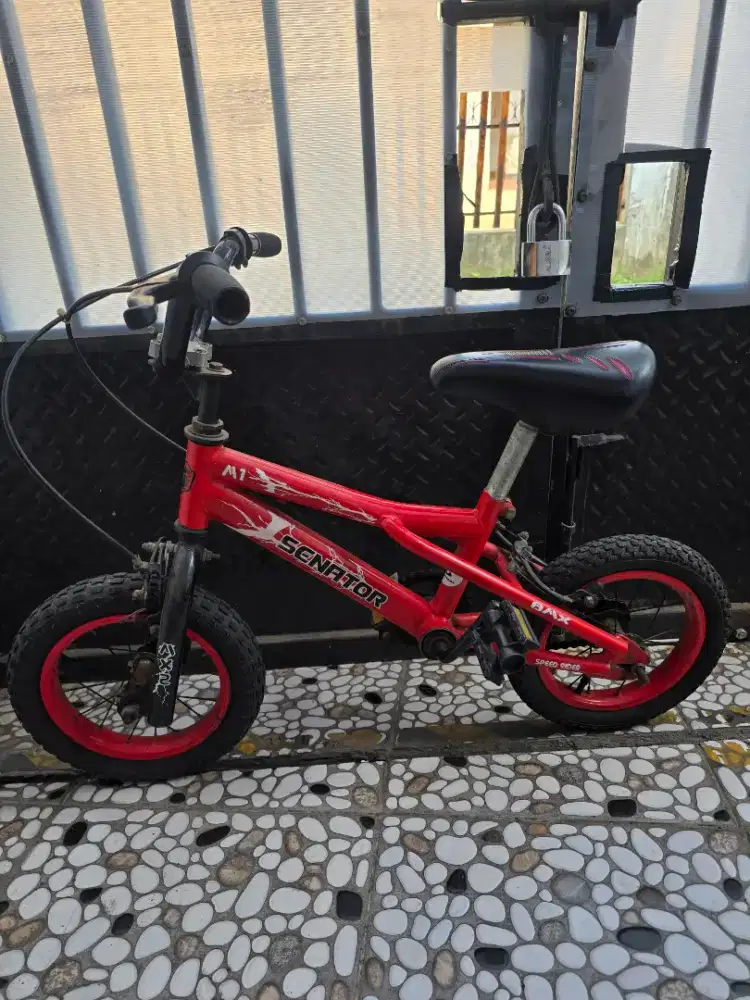 Sepeda 12inch 12 inch BMX Senator MX1 anak 2 tahun 3 tahun 4 tahun