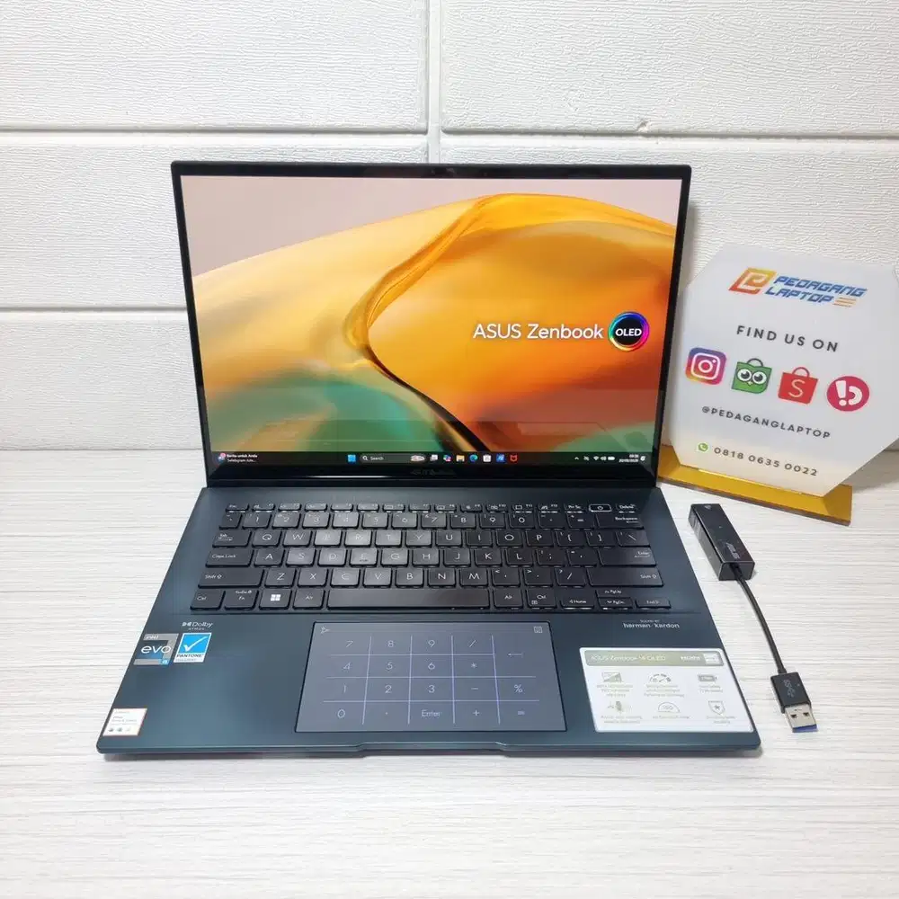 ASUS ZENBOOK 14 OLED UX3402ZA Intel Core i5-1240P RAM 16GB SSD 512GB