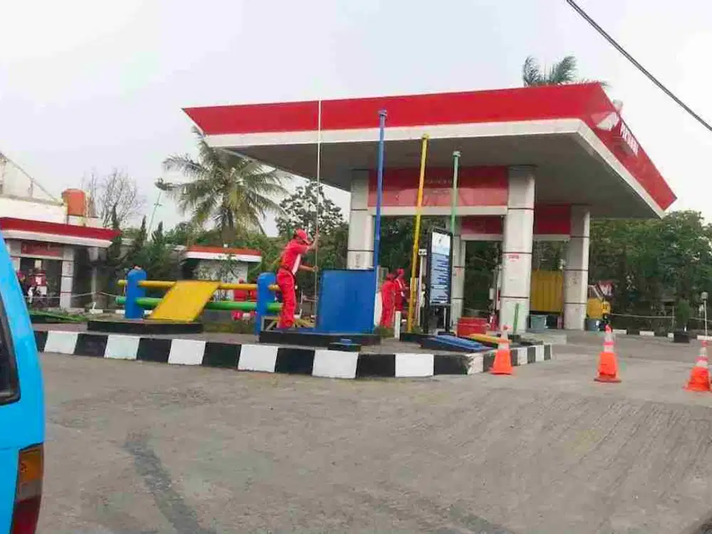 dijual spbu aktip udah turun harga