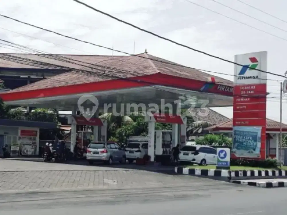 Spbu Aktif Jalan Wr Supratman Denpasar - 16 Nozzle, Kapasitas Tangki 120 Kl, Lokasi Strategis