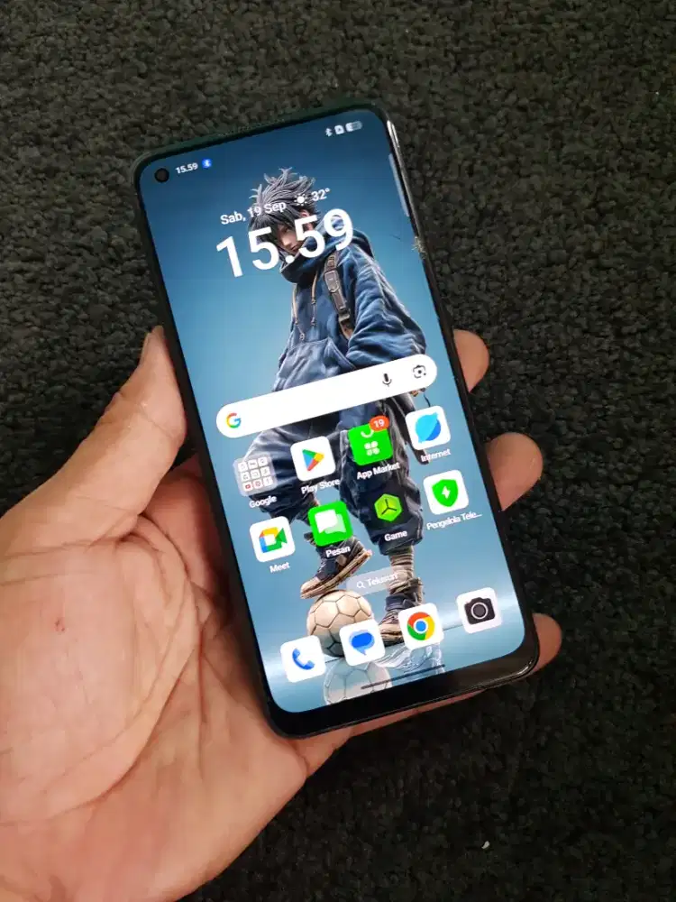 Oppo reno 8T NFc ram 8+8/256 minus layar retak halus sentuh normal