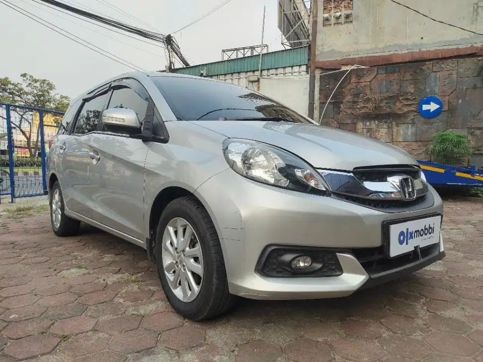 DP MURAH Honda Mobilio 1.5 E Bensin-AT 2014 Abu-Abu CFOEB