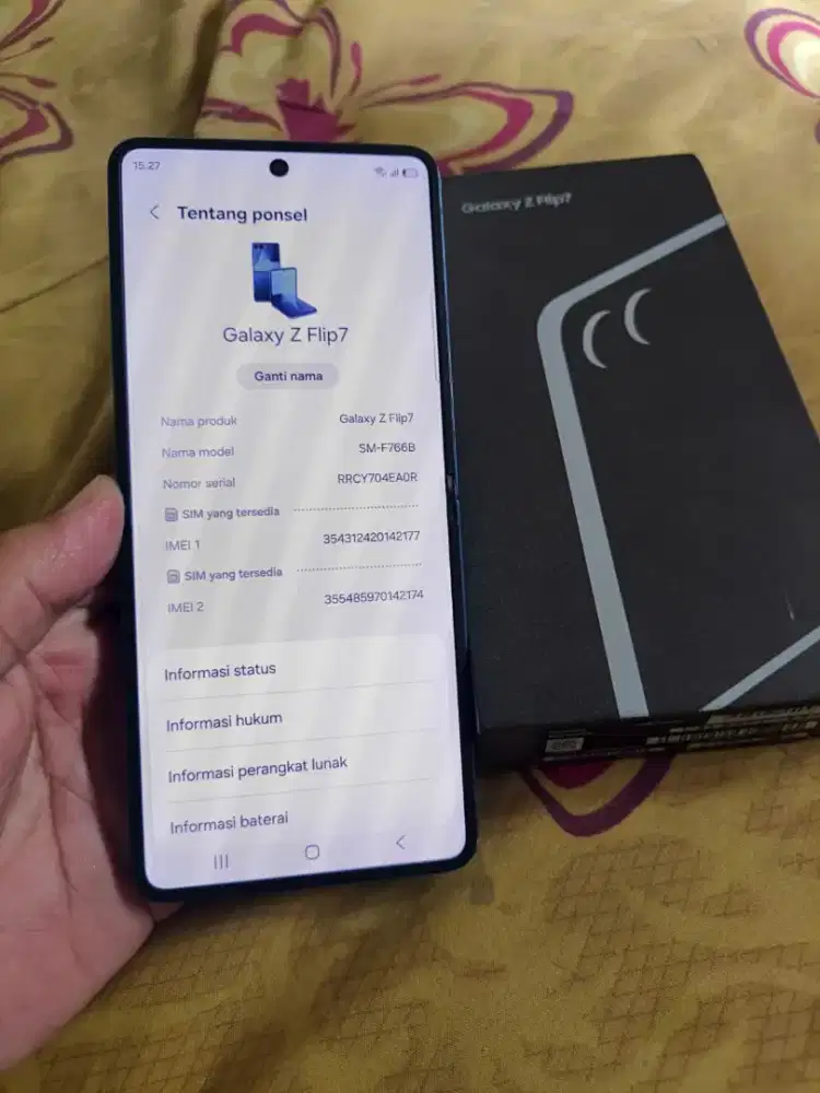 SAMSUNG Z FLIP 7 12/256 GB SEIN