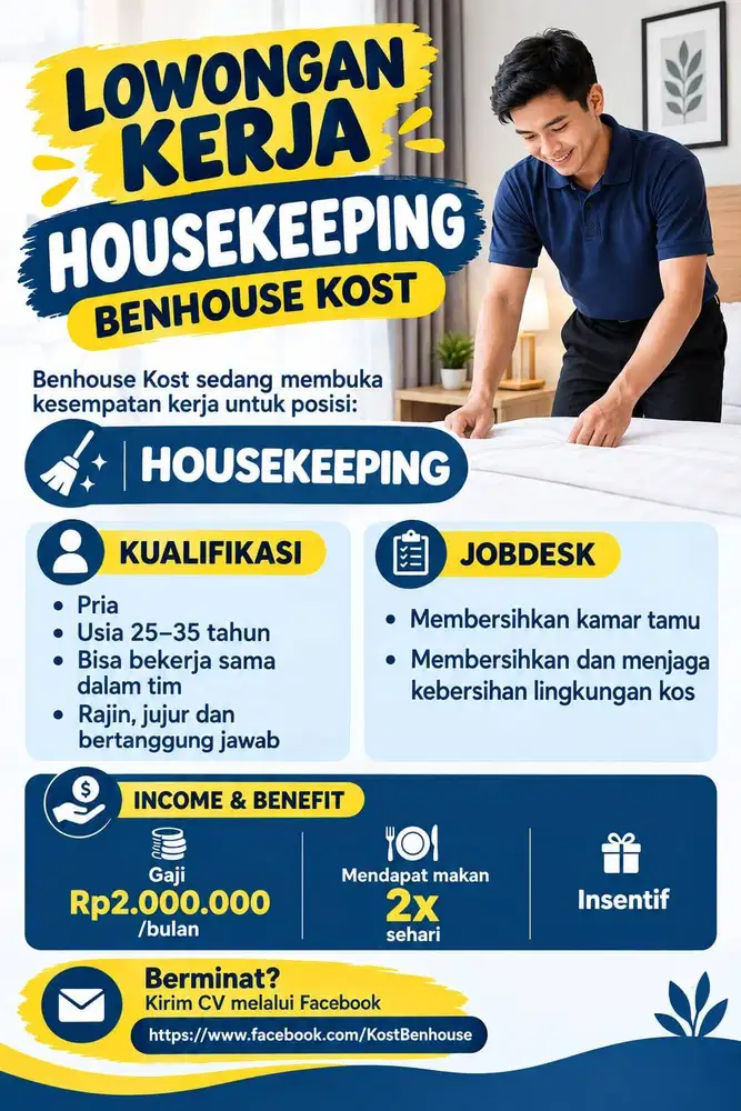 Lowongan Kerja HouseKeeping