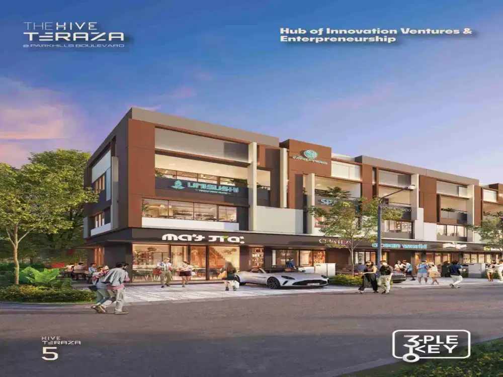 Dijual Ruko Baru Park Serpong Boulevard Dekat Gading Serpong Akses Mudah Bisa Cicil-Start Hrga 1.5M-an