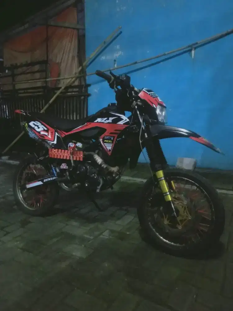 Jual satria Fu modif KLX
