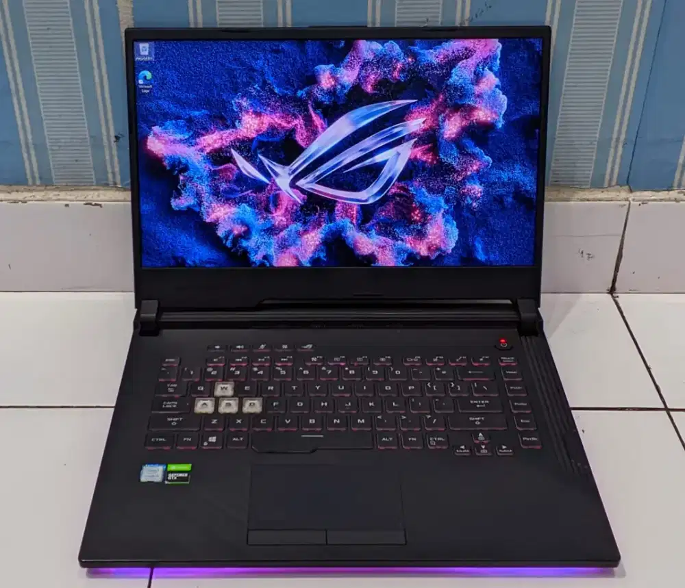 Type Laptop : ASUS ROG Strix G531GT Ram 16GB SSD 512GB