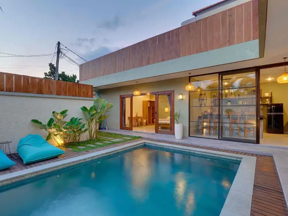 Modern Tropical Style Villa for Rent
Location - Umalas, Kerobokan rental period 5 years