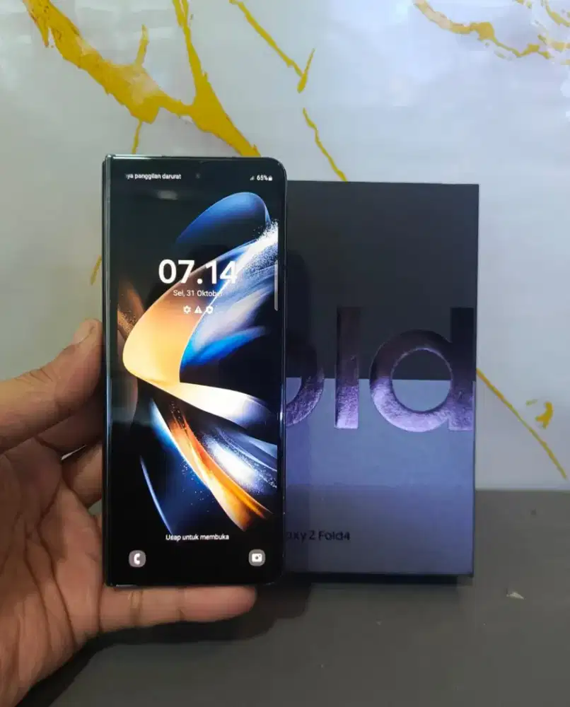 SAMSUNG Z FOLD 4 5G RAM 12/256GB ORIGINAL SEIN MULUS NORMAL

TAMPILAN