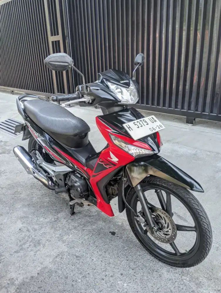 Supra x 125cc Fi 2018 Merah Hitam Metalik Dijamin Nyuss