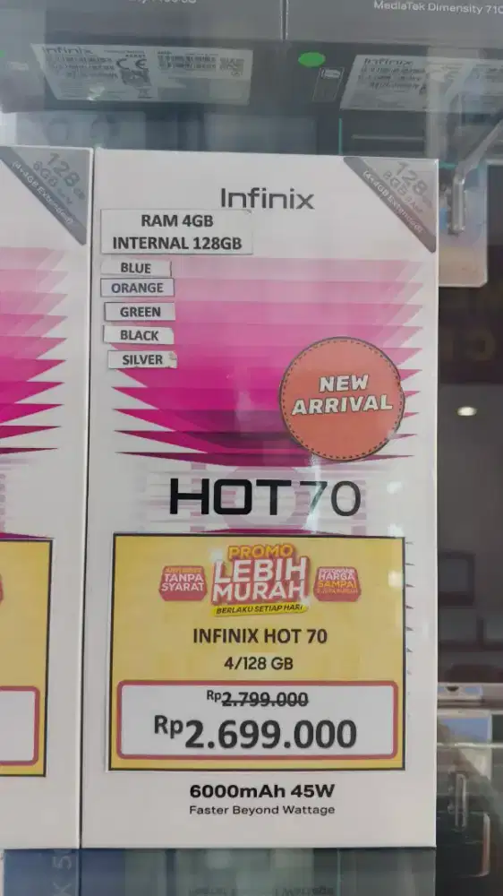 INFINIX HOT 70 INTERNAL 4 / 128