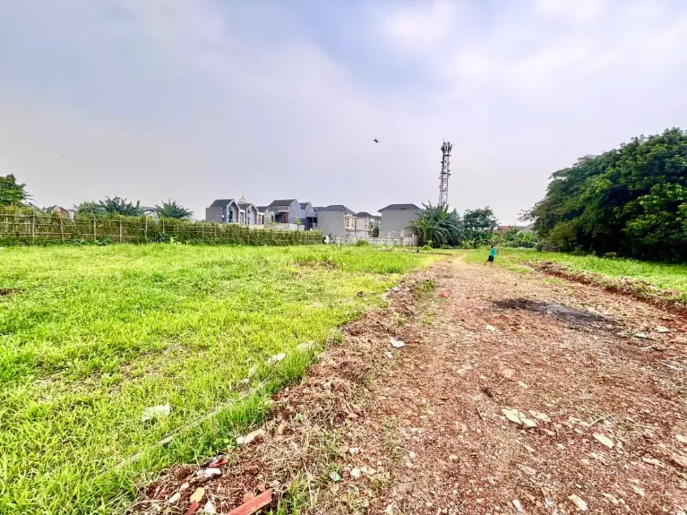 Tanah Dijual Dekat Tol BSD Serpong, 3 Jt-an Permeter, SHM