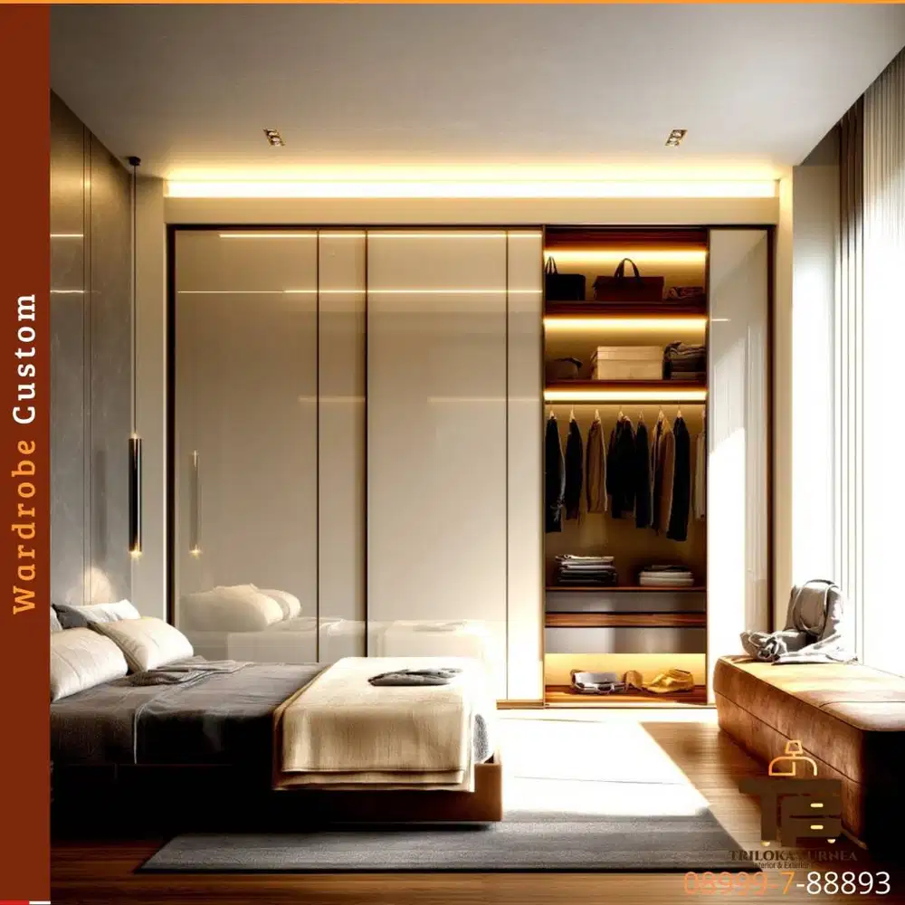 Produksi wardrobe bisa cuustoom