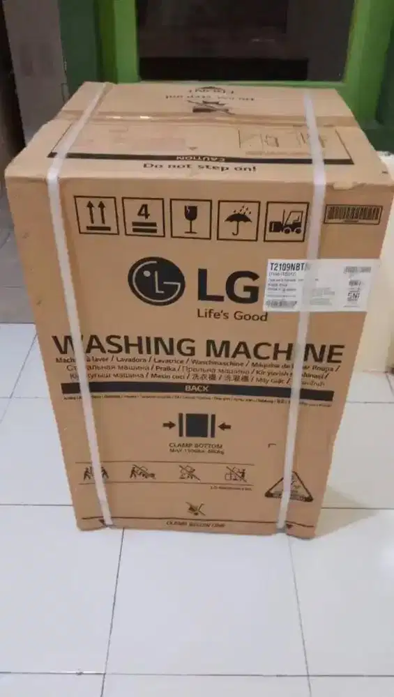 [WTS] Mesin Cuci LG 1 Tabung 9KG T2109NBTM (BARU / NEW / Segel Pabrik)