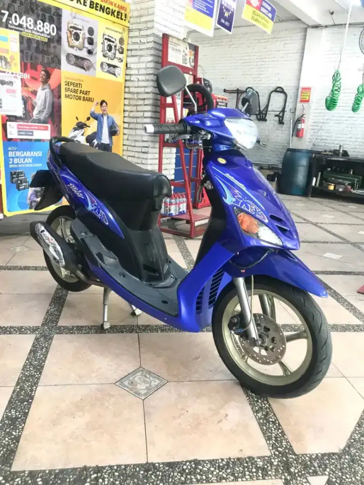 Yamaha Mio Sporty 2004 nonstep asli biru