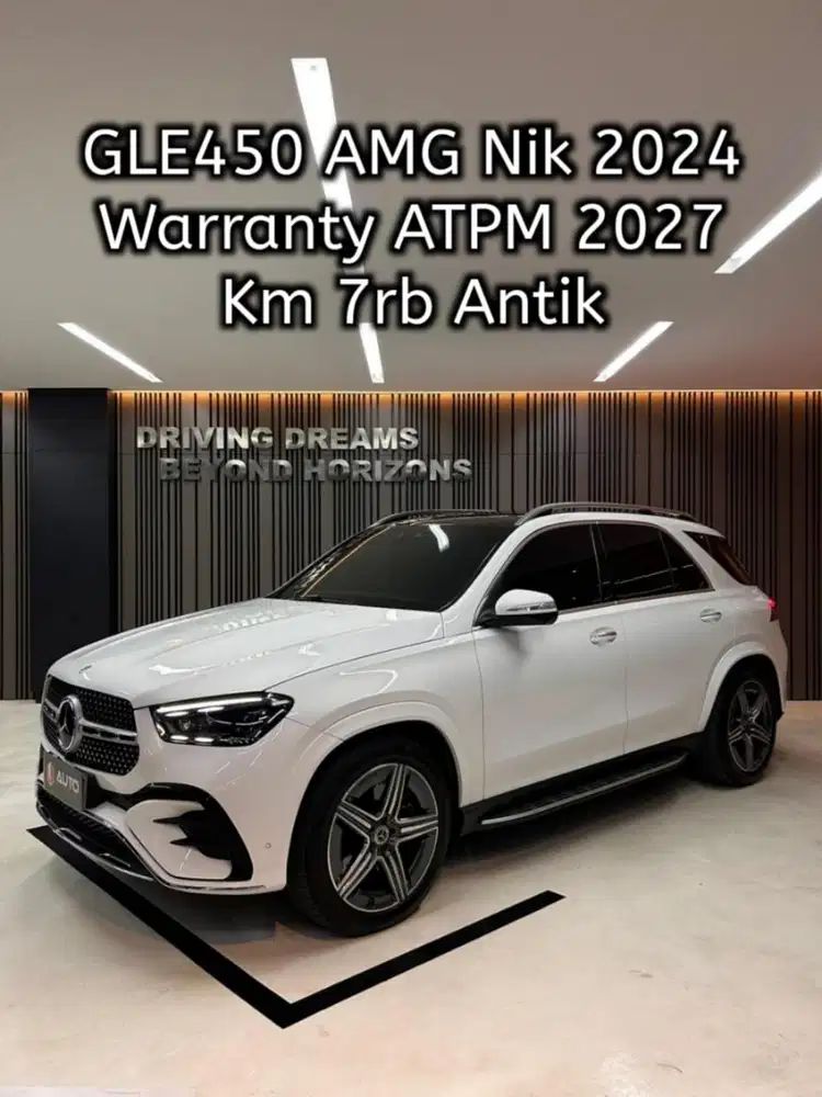 Mercedes Benz GLE450 AMG 2025 Putih Km7rb GLE 450 B2317NLO Nik 2024
