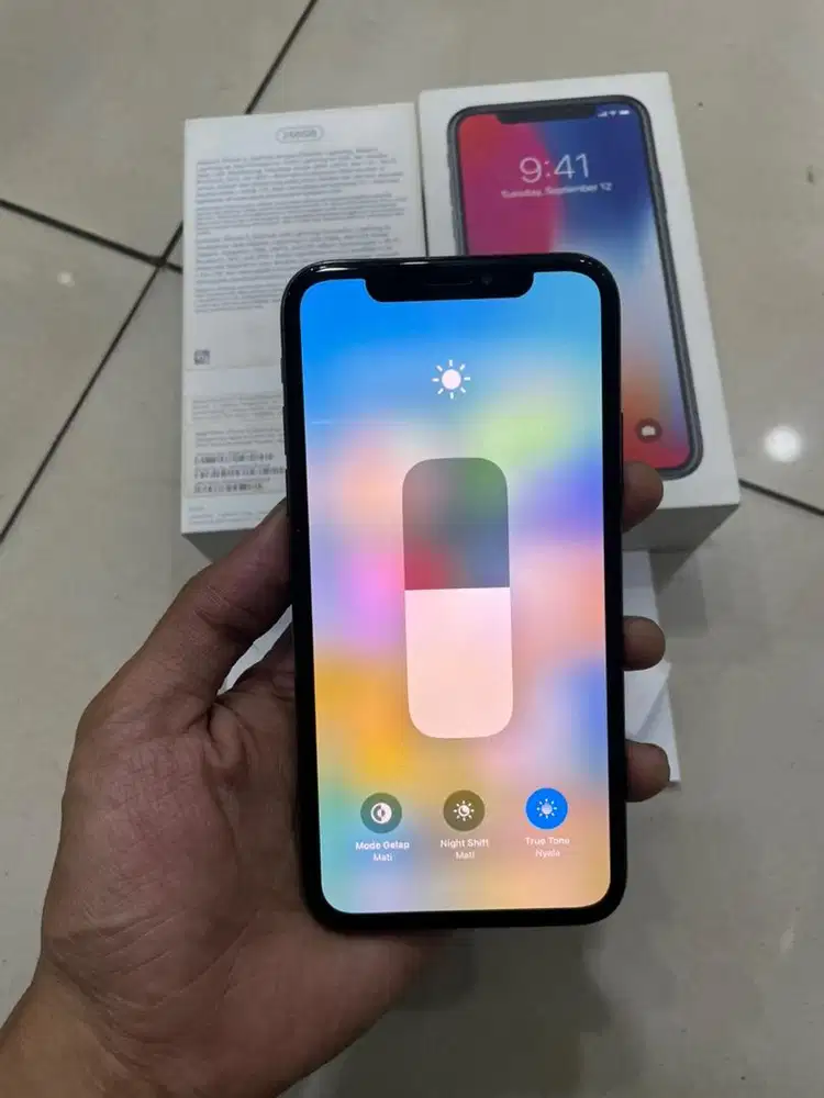 Iphone X 256  GB Resmi IBox fullset
