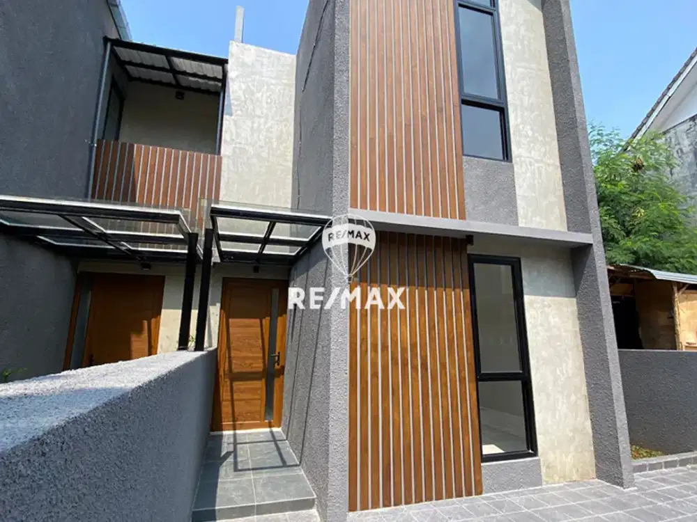 DIJUAL RUMAH MODEL SCANDINAVIAN KAWASAN JAGAKARSA BEBAS BANJIR