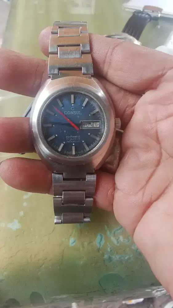 Jual jam merek CONSUL otomatis
