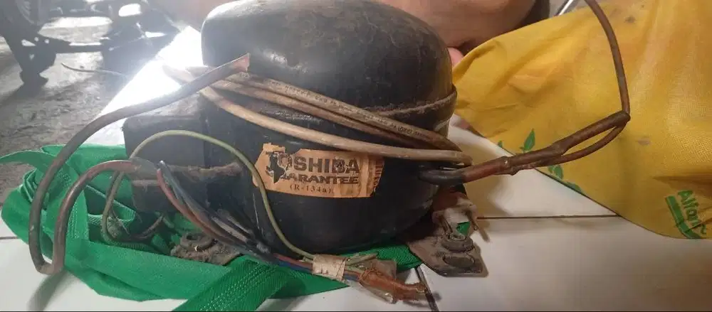 Jual kompresor kulkas bekas