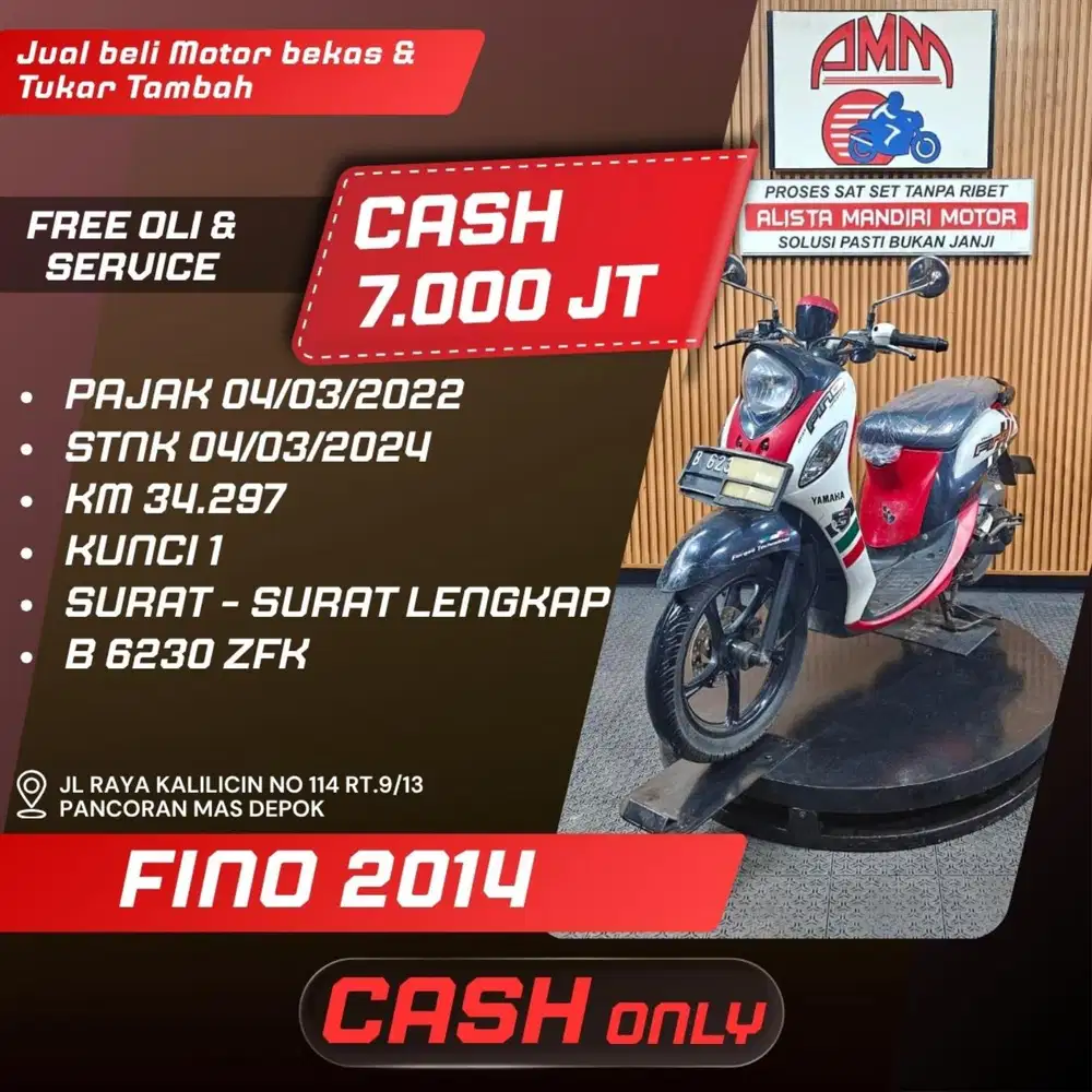 FINO 2014 CASH ONLY ALISTA