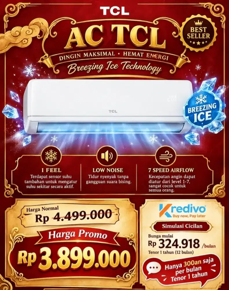 AC TCL 1 PK 780 Watt