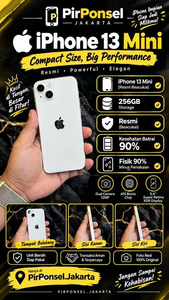 Iphone 13 mini resmi