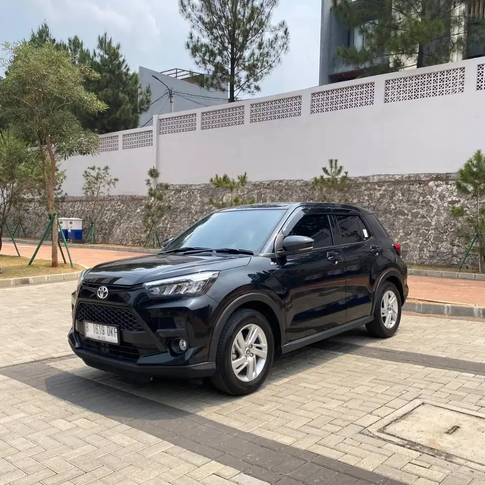 TOYOTA RAIZE 1.2 G 2022 HITAM AT MATIC GANJIL