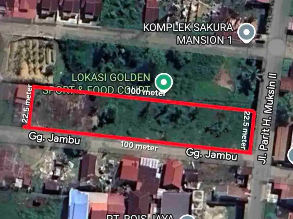 Tanah Tepi Jalan Muksin 2