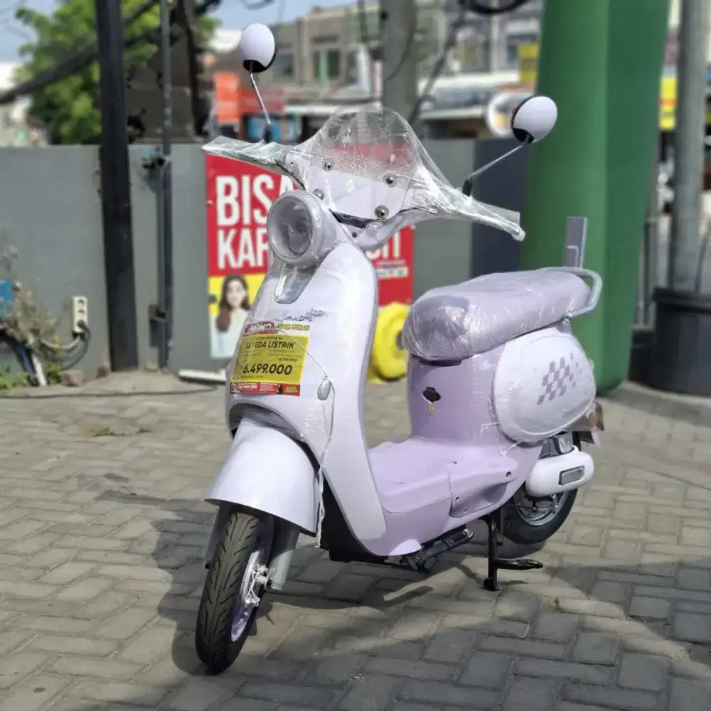 Bawa Pulang Sepeda Listrik Hari Ini, Bayar Bulan Depan!