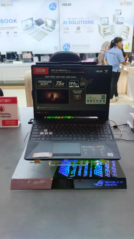Cicilan Asus tuf gaming a15 rtx 3050 bisa tanpa dp