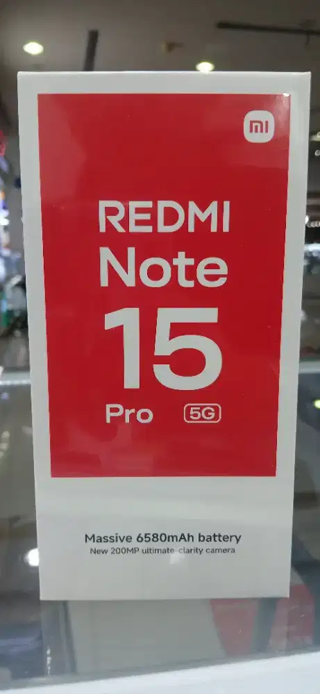 JUAL‼️ REDMI NOTE 15 PRO 12/512GB, GARANSI 15 BULAN SEGEL RESMI