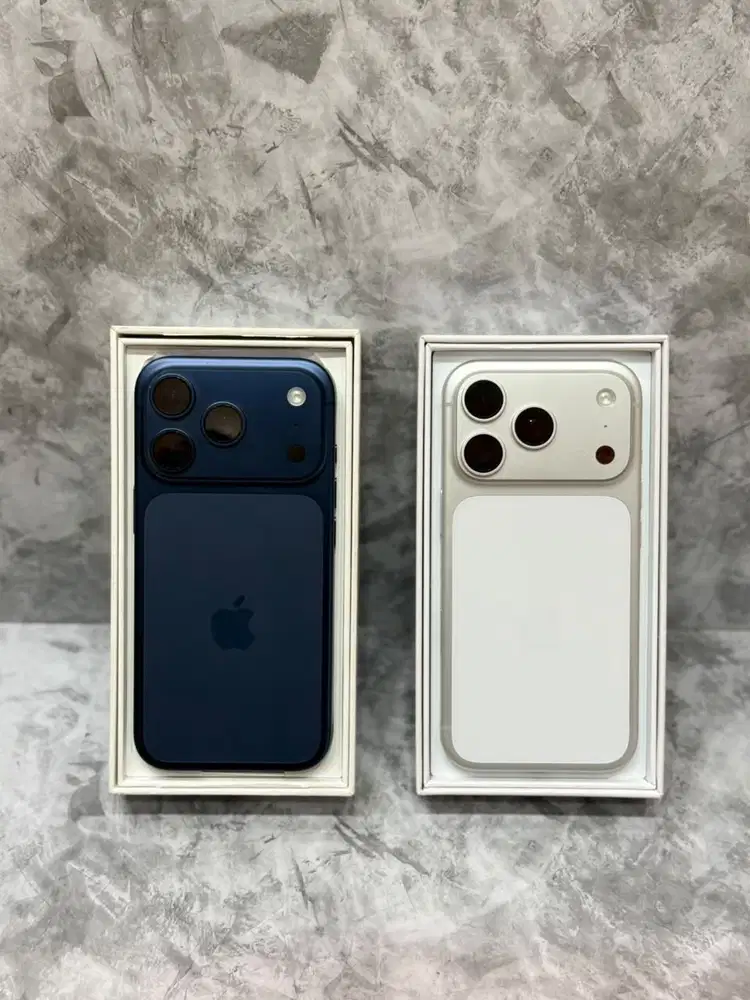 iPhone 17 pro 256gb deep blue/silver garansi resmi Indonesia