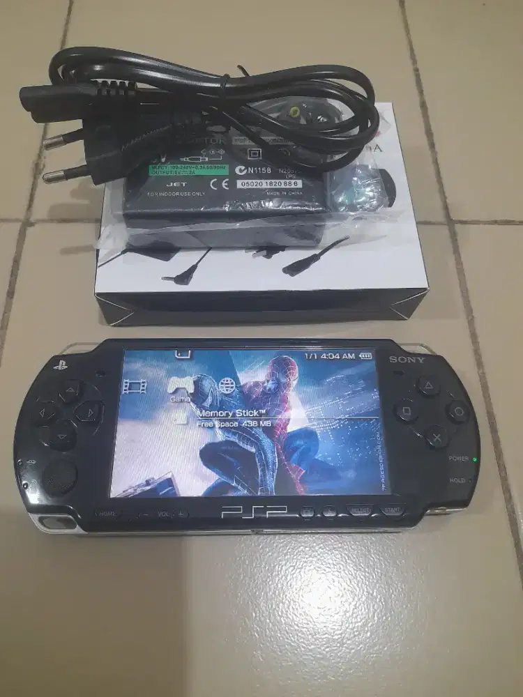 Psp Slim Seri 2000 Memory 8gb Full game Plus Cassan Batre Mines dikjt