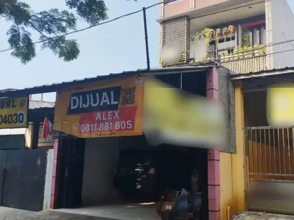 Ruko Pinggir Jalan 2 Lantai LT125m2 di Boulevard Duta Harapan Bekasi