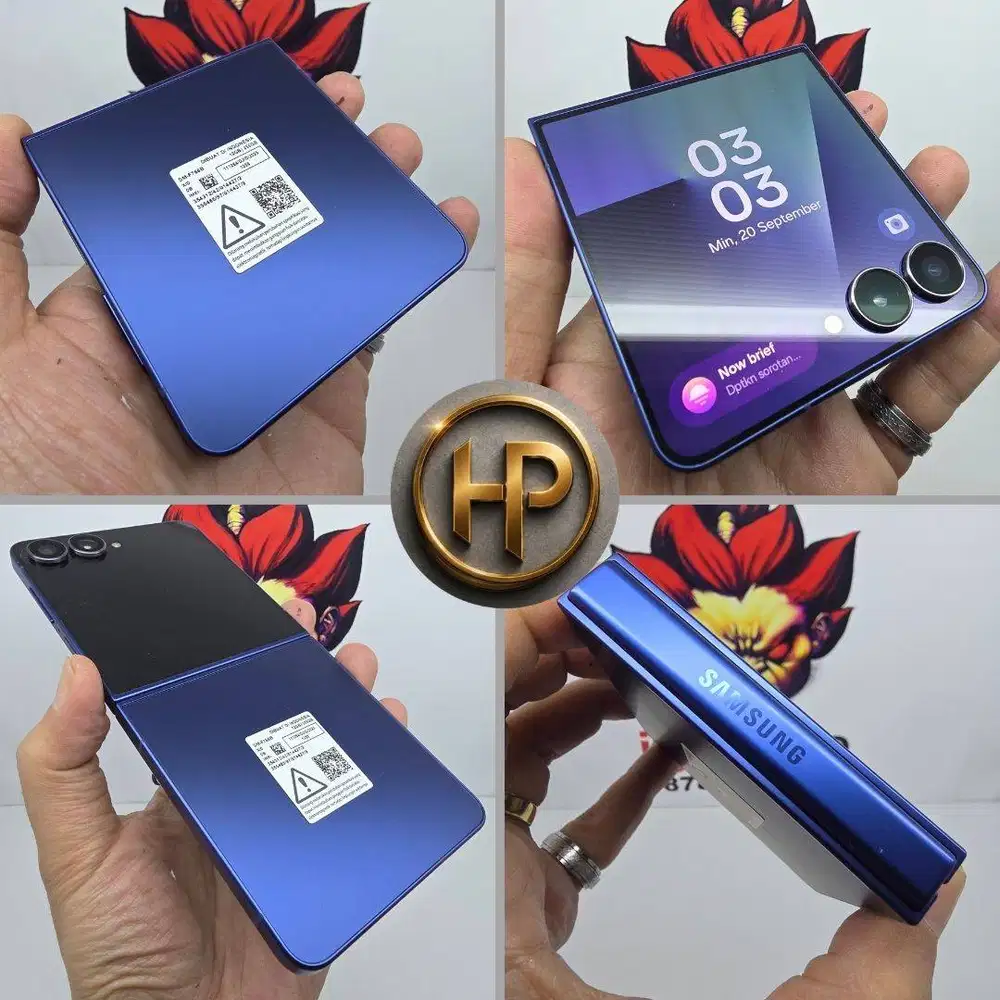 COD : Samsung Z Flip 7 Blue 12/256 SEIN NoMinus
