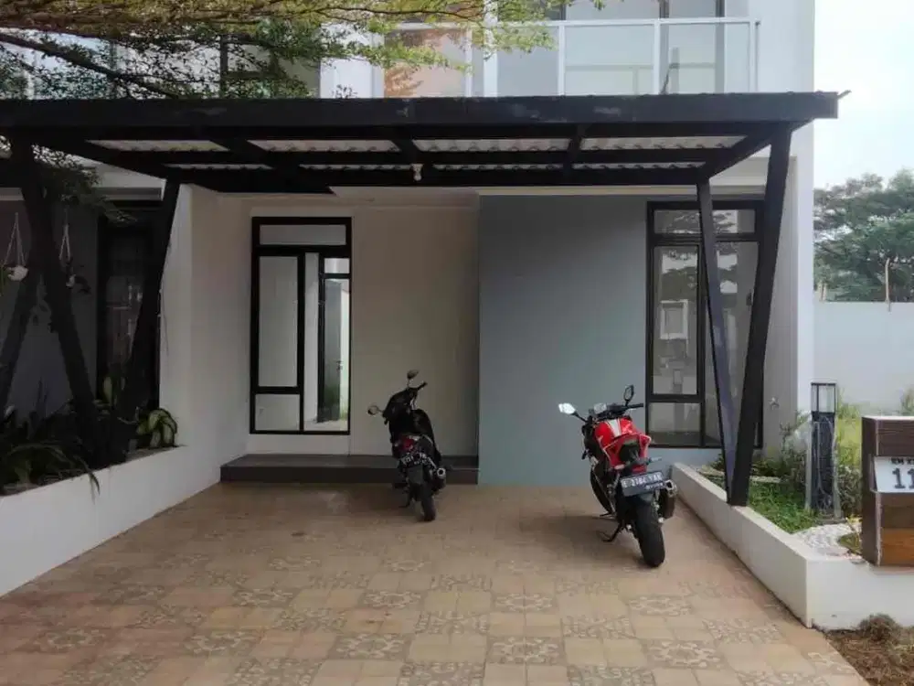 Dijual Rumah Hook 2 Lantai Dekat Mall Metland Transyogi