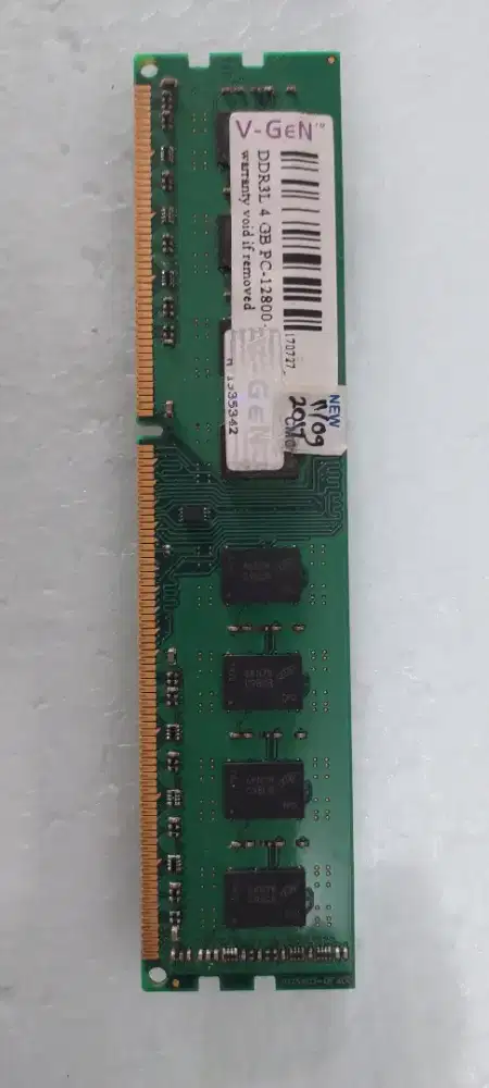 RAM Komputer DDR3 L 4GB PC12800 VGEN
