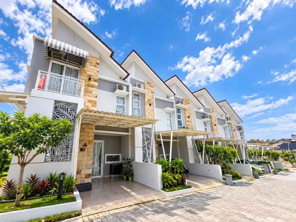 Rumah Kota Depok Strategis Aman Skema Developer Syariah Tanpa Riba SHM IMB Ready di Cluster Medina Townhouse Pancoran Mas Dekat Tol Dekat Stasiun