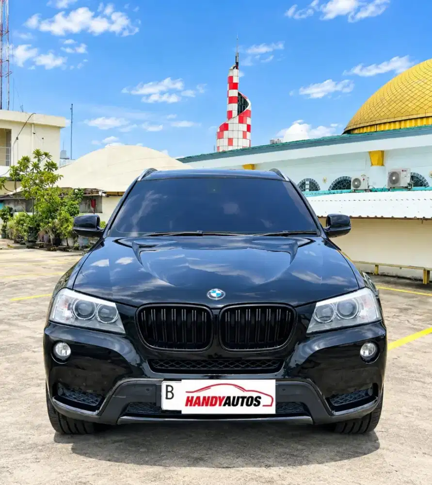 BMW X3 Panoramic Bensin 2013 Automatic Hitam Metalik