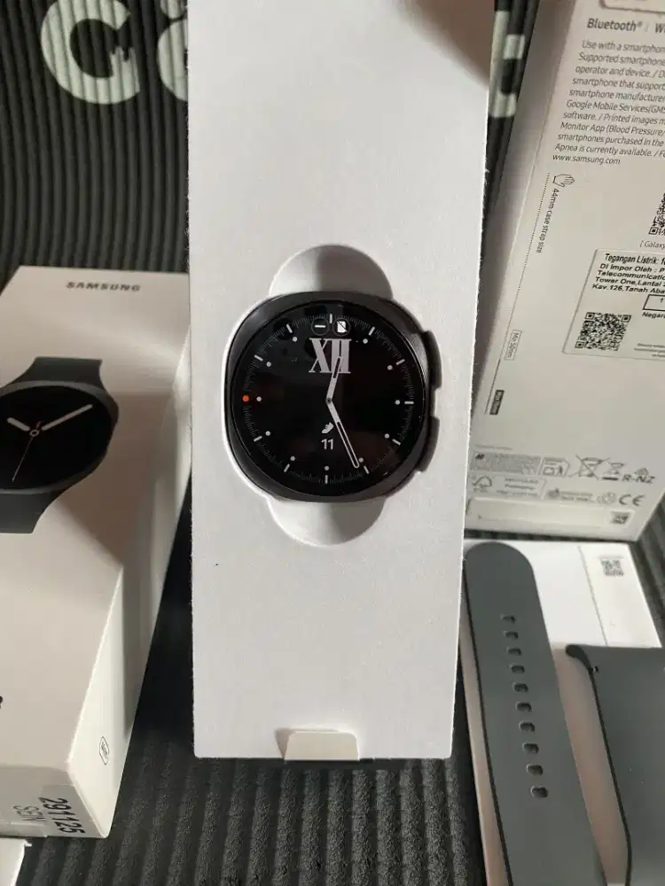 Samsung galaxy watch 8 44mm resmi sein fullset mulus likenew no minus