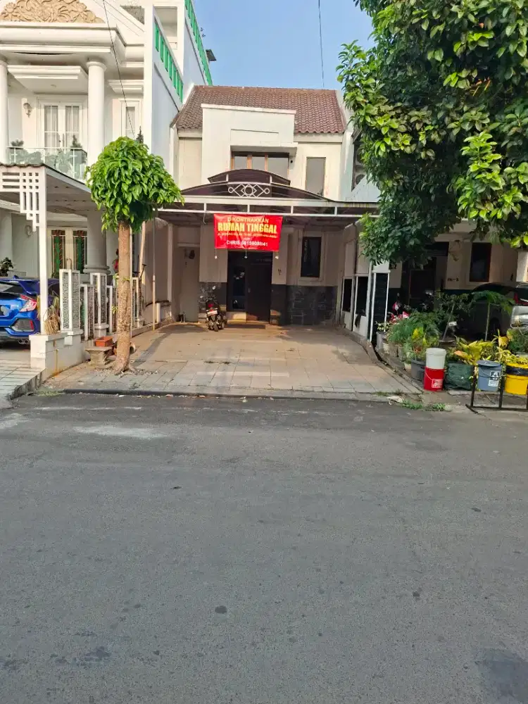 Dikontrakkan Rumah tinggal 2 lantai
