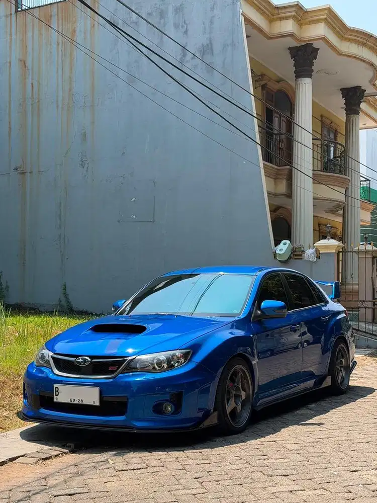 JUAL SUBARU WRX STI 2012 WORLD RALLY BLUE