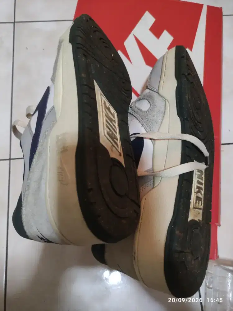Sepatu Nike Full Force Lo White Navy