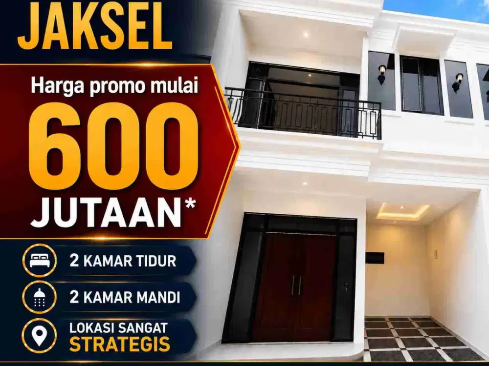 Jual Rumah Di Jagakarsa Jakarta Selatan 600 Juta an ciganjur dekat tol Andara