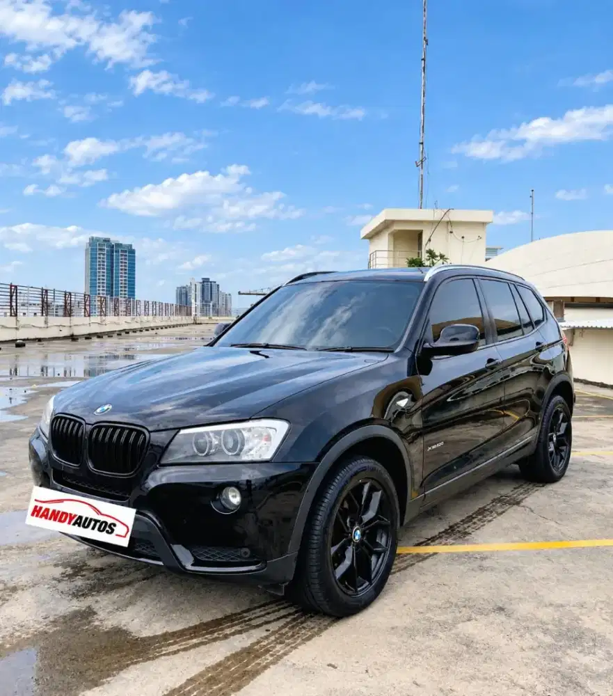 BMW X3 Panoramic Bensin 2013 Automatic Hitam Metalik