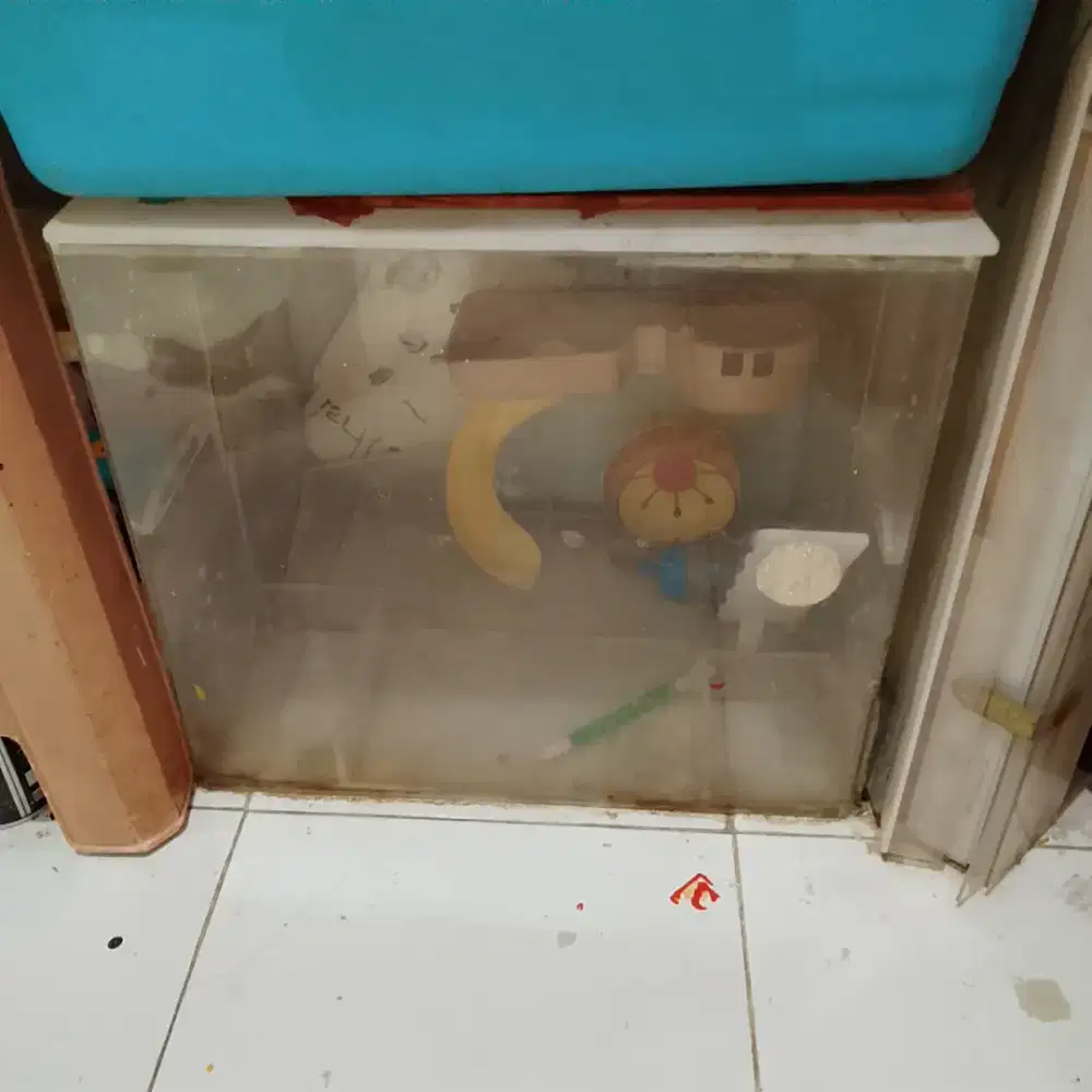Kandang Hamster Akrilik Bekas